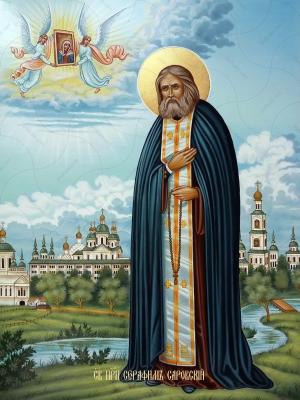 Молебен c акафистом прп. Серафиму Саровскому