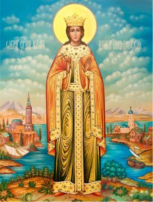 Молебен с акафистом вмц. Ирине Македонской