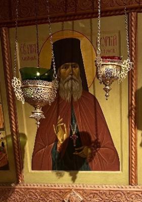 Молебен с акафистом прп. Георгию Даниловскому