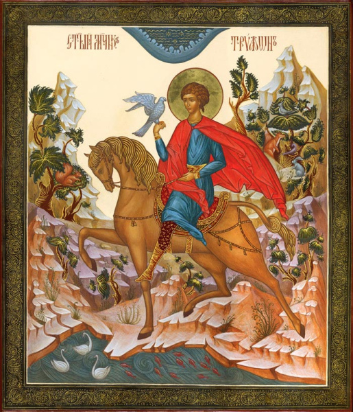 Молебен с акафистом мч.Трифону